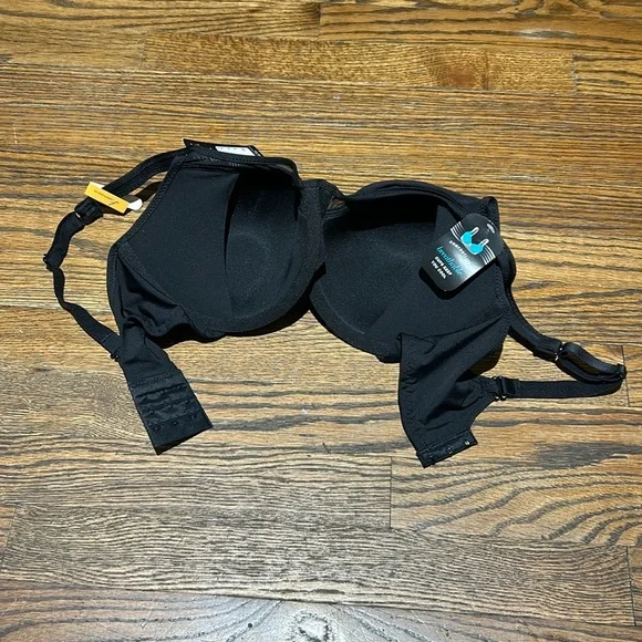 Bally Black Contour Bra with Adjustable Strapsb n DD - Picture 2 of 4